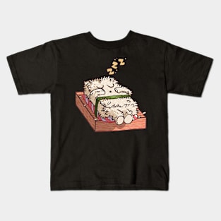 Cute Kawaii Sleeping Sushi Kids T-Shirt